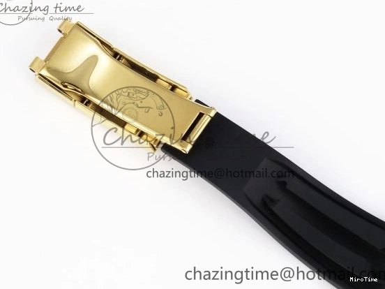 MiroTime 0117 Minimalist DAYTONA 116518 APSF 1:1 BEST EDITION WHITE DIAL ON OYSTERFLEX RUBBER STRAP SH 1781